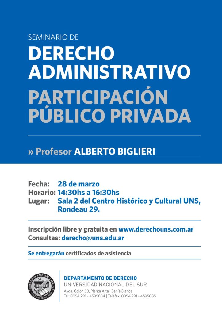 Seminario Derecho Administrativo - Biglieri