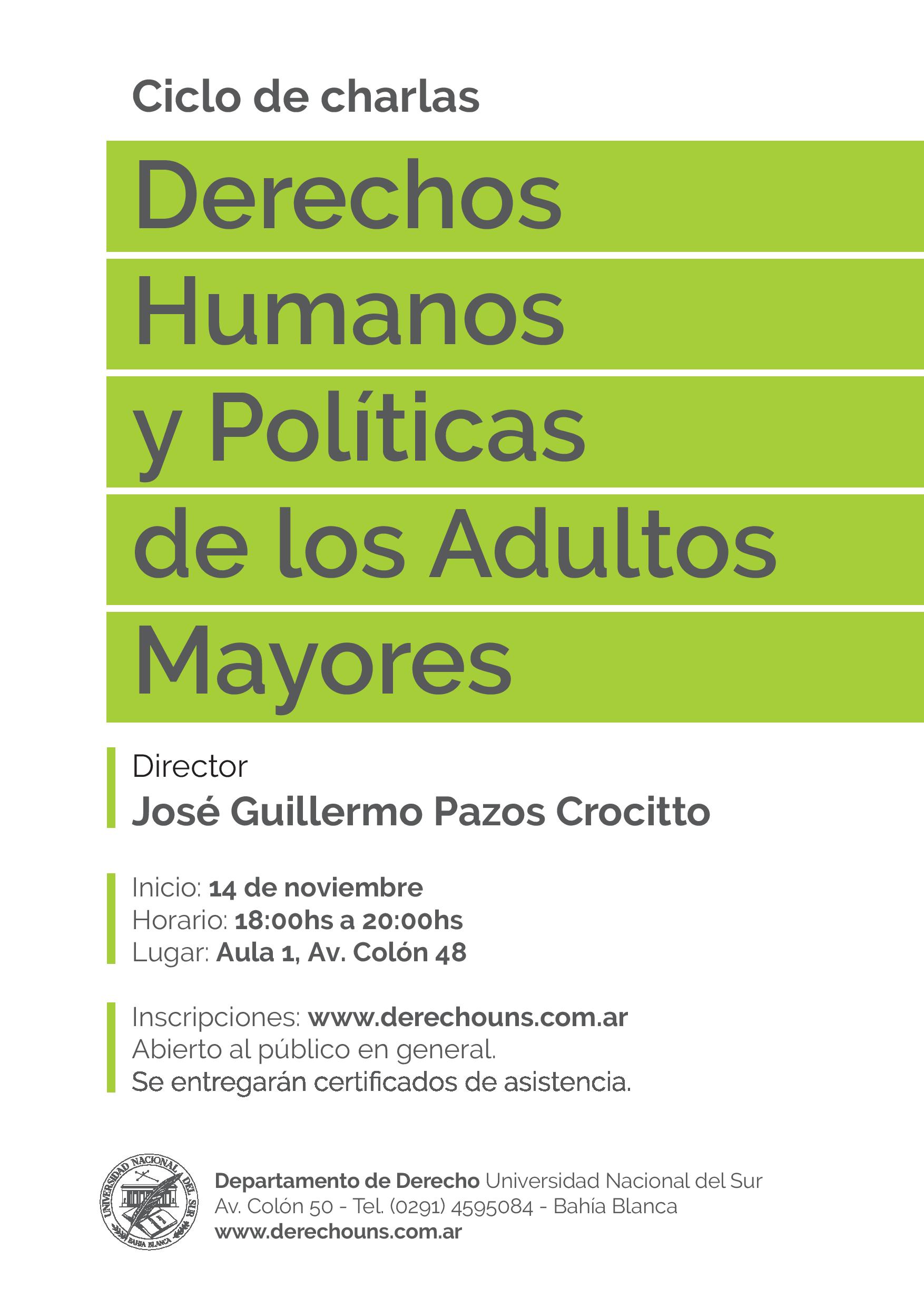 Derecho de los adultos mayores