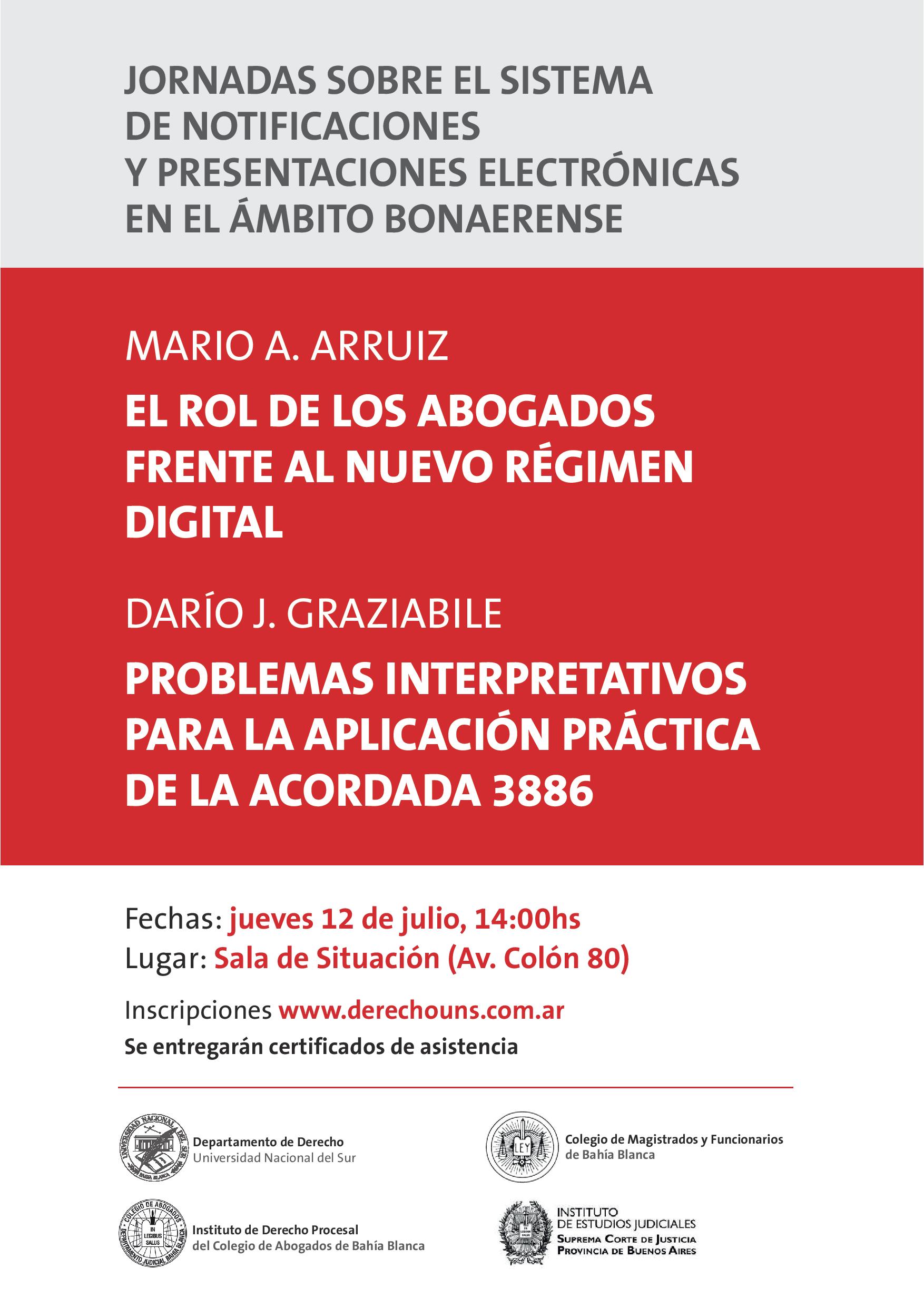 JORNADAS NOTIFICACIONES