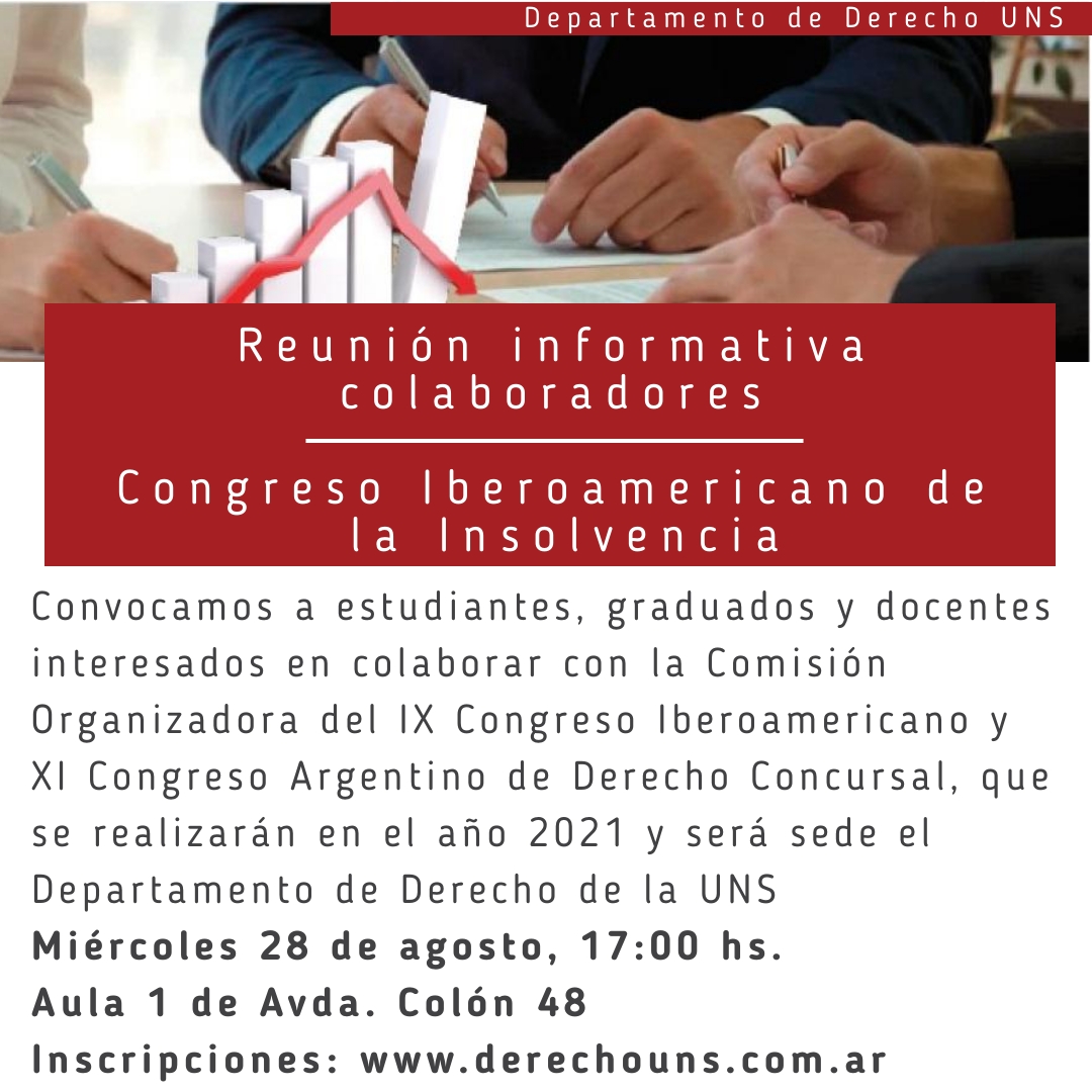 Reunión Congreso Insolvencia