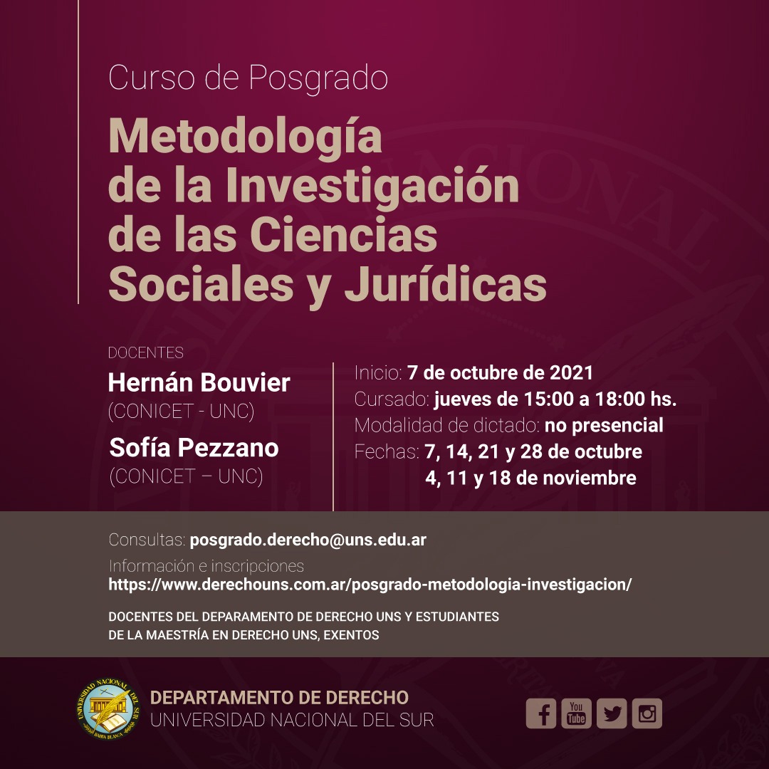 Posgrado-METODOLOGÍA DE LA INVESTIGACIÓN 2021