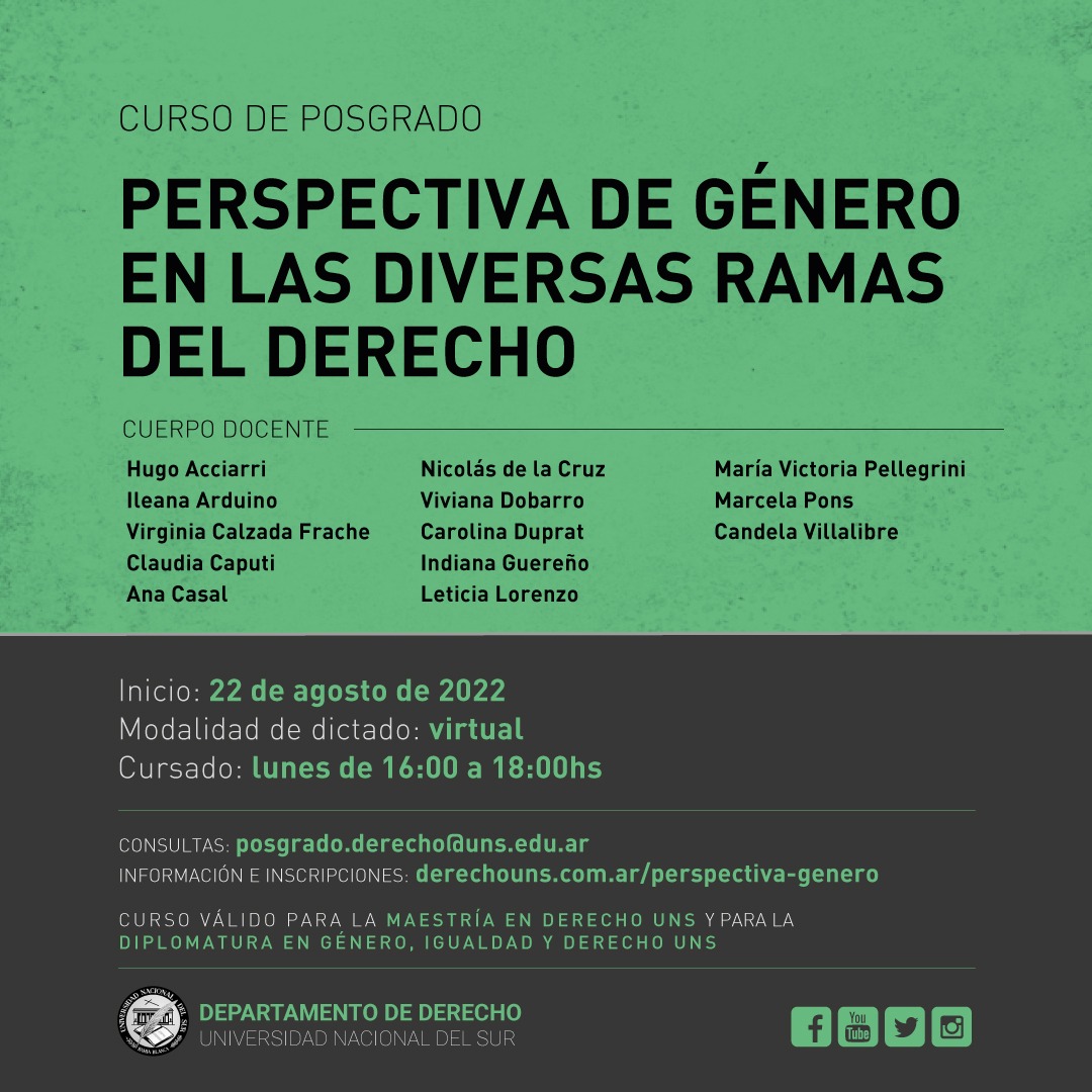 Curso Perspectiva Genero