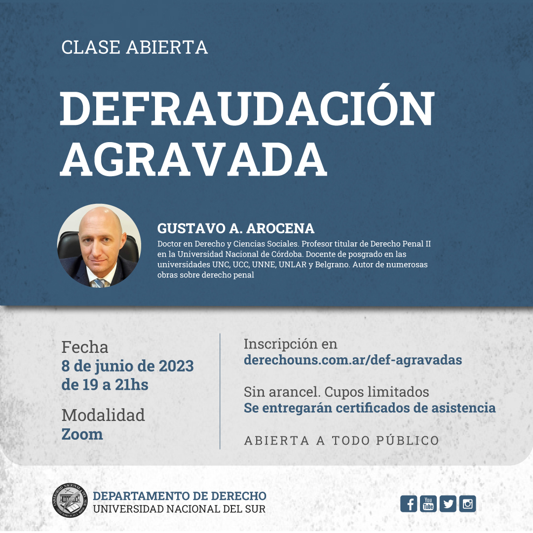 CLASE-ABIERTA-Defraudacion agravada