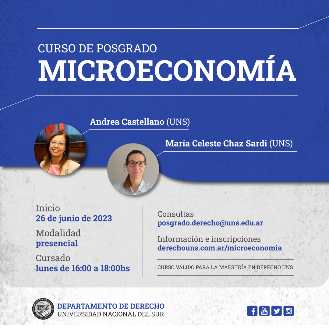 Posgrado MICROECONOMIA