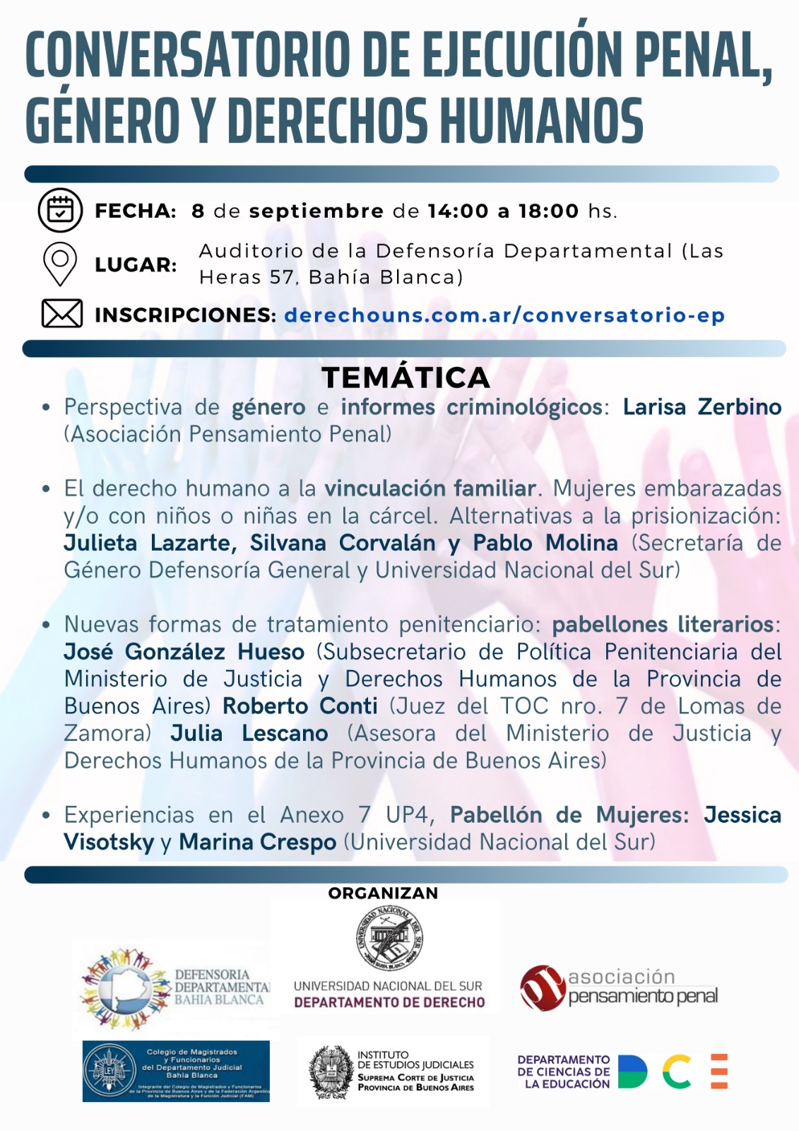 Flyer conversatorio